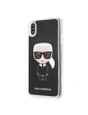 Hurtownia GSM - Karl Lagerfeld KLHCI65ICGBK iPhone Xs Max negru/black Iconic Glitter - KLD041BLK - {ean13} - Hurt