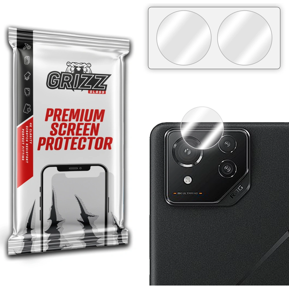 Hurtownia GSM - GrizzGlass HybridGlass Geam de cameră pentru Asus ROG Phone 8 Pro - GRZ8526 - {ean13} - Hurt