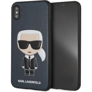 Hurtownia GSM - Karl Lagerfeld KLHCI65IKPUBL iPhone Xs Max Hardcase blau/blue Iconic Karl Embossed - KLD043BLU - {ean13} - Hurt