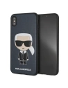 Hurtownia GSM - Karl Lagerfeld KLHCI65IKPUBL iPhone Xs Max hardcase niebieski/blue Iconic Karl Embossed - KLD043BLU - {ean13} - Hurt