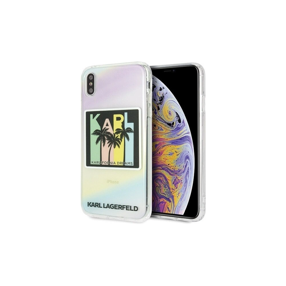 Hurtownia GSM - Karl Lagerfeld KLHCI65IRKD iPhone Xs Max hardcase Kalifornia Dreams - KLD044 - {ean13} - Hurt