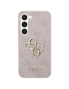 Etui Guess GUHCS24M4GMGPI Samsung Galaxy S24+ Plus kemény tok 4G Nagy Fém Logó rózsaszín/pink