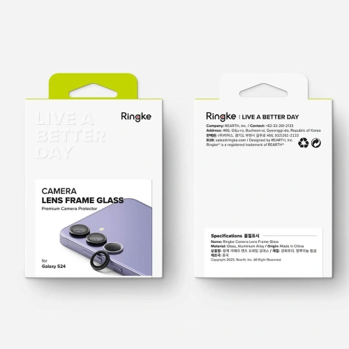 Nakładka Ringke Camera Frame Protector Samsung Galaxy S24 Black