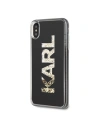 Hurtownia GSM - Karl Lagerfeld KLHCI65KAGBK iPhone Xs Max schwarz/black Karl-Logo Glitter - KLD045BLK - {ean13} - Hurt