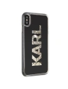 Hurtownia GSM - Karl Lagerfeld KLHCI65KAGBK iPhone Xs Max schwarz/black Karl-Logo Glitter - KLD045BLK - {ean13} - Hurt