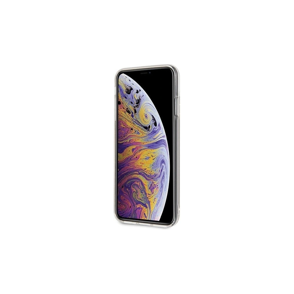 Hurtownia GSM - Karl Lagerfeld KLHCI65KAGBK iPhone Xs Max czarny/black Karl logo Glitter - KLD045BLK - {ean13} - Hurt