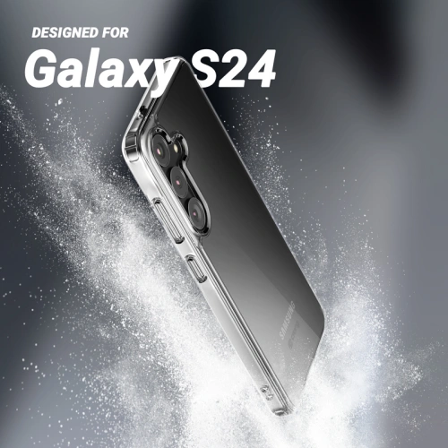 Etui Crong Crystal Shield Cover Samsung Galaxy S24 przezroczysty