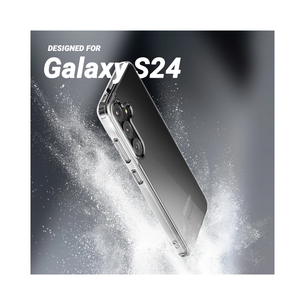 Hurtownia GSM - Etui Crong Crystal Shield Kryt Samsung Galaxy S24 průhledný - CRG695 - {ean13} - Hurt