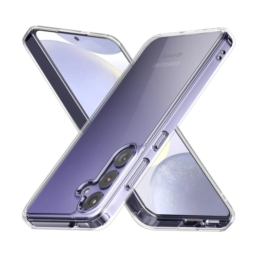 Etui Crong Crystal Shield Cover Samsung Galaxy S24+ Plus przezroczysty