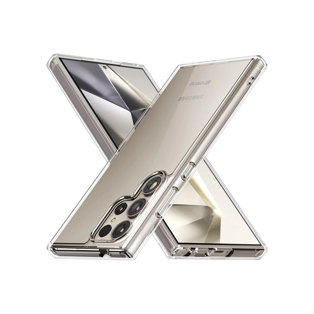 Hurtownia GSM - Etui Crong Crystal Shield Kryt Samsung Galaxy S24 Ultra průhledný - CRG697 - {ean13} - Hurt