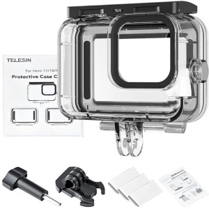 Hurtownia GSM - Wodoodporny zestaw etui TELESIN do GoPro Hero 12/11/10/9 - TLS145 - {ean13} - Hurt
