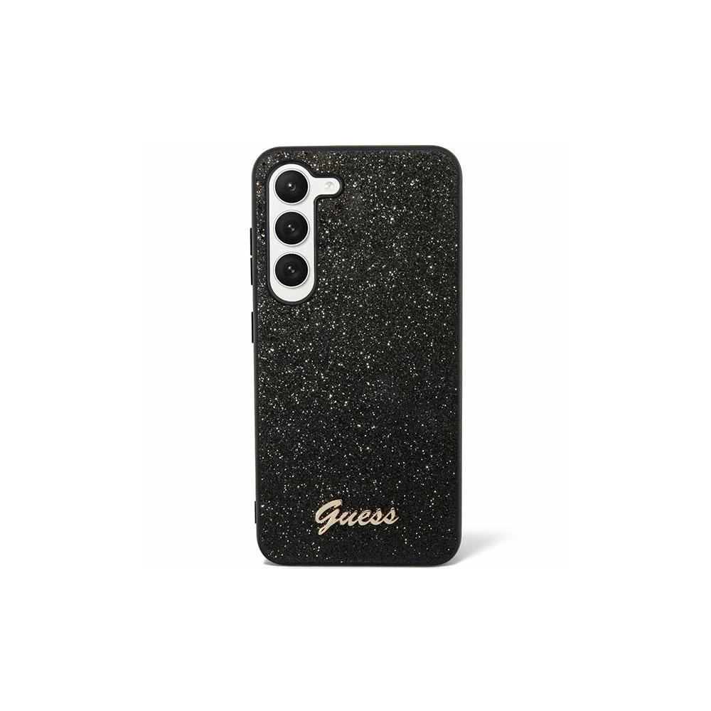Hurtownia GSM - Etui Guess GUHCS24LHGGSHK Samsung Galaxy S24 Ultra hardcase Glitter Script czarny/black - GUE3153 - {ean13} - Hurt