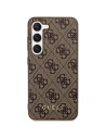 Etui Guess GUHCS24MG4GFBR Samsung Galaxy S24+ Plus hard case 4G Metal Gold Logo brązowy/brown