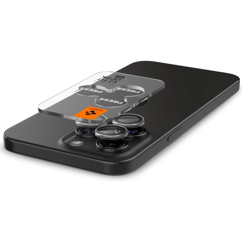 Hurtownia GSM - Gehärtetes Glas für die Spigen Optik.tr ez Fit Kamera Schutz für Apple iPhone 14 Pro / 14 Pro Max / 15 Pro / 15 Pro Max Crystal Clear [2 PACK] - SPN3207 - {ean13} - Hurt