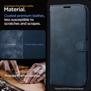 Wholesale Spigen Wallet S Pro Apple iPhone 15 Pro Max Navy - SPN3209 - {ean13} - Hurt