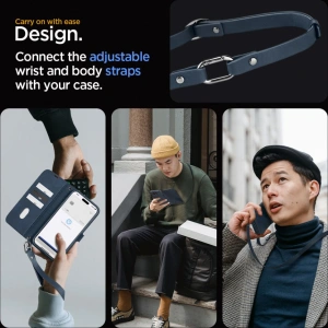 Hurtownia GSM - Etui Spigen Wallet S Pro Apple iPhone 15 Pro Max Navy - SPN3209 - {ean13} - Hurt