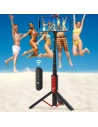 Hurtownia GSM - Selfie stick, statyw Bluetooth BlitzWolf BW-BS10 do smartfonów - BLZ163 - {ean13} - Hurt