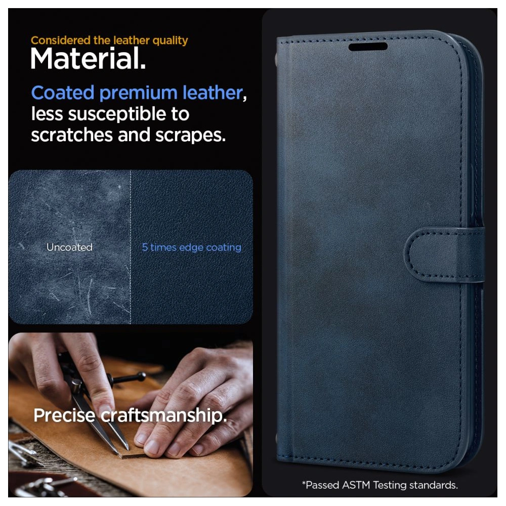 Hurtownia GSM - Etui Spigen Wallet S Pro Apple iPhone 15 Pro námořnická modř - SPN3210 - {ean13} - Hurt