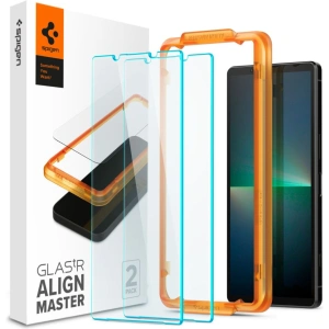 Hurtownia GSM - Sticlă securizată Spigen GLAS.tR AlignMaster Sony Xperia 5 V Clear [2 PACK] - SPN3211 - {ean13} - Hurt