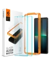 Gehärtetes Glas Spigen GLAS.tR AlignMaster Sony Xperia 5 V Klar [2 PACK]