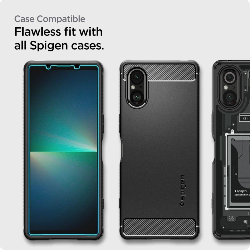 Szkło hartowane Spigen GLAS.tR AlignMaster Sony Xperia 5 V Clear [2 PACK]