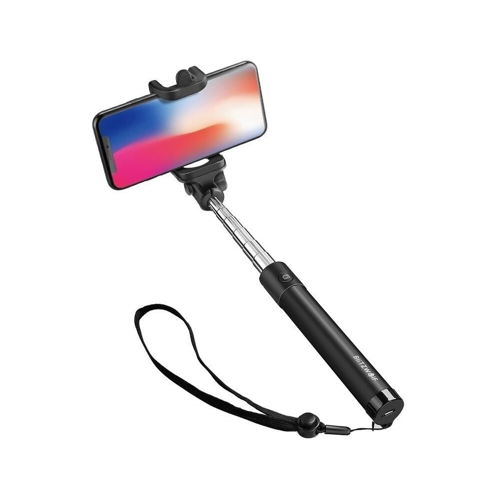 Hurtownia GSM - Selfie stick, statyw Bluetooth BlitzWolf BW-BS6 do smartfonów - BLZ164 - {ean13} - Hurt