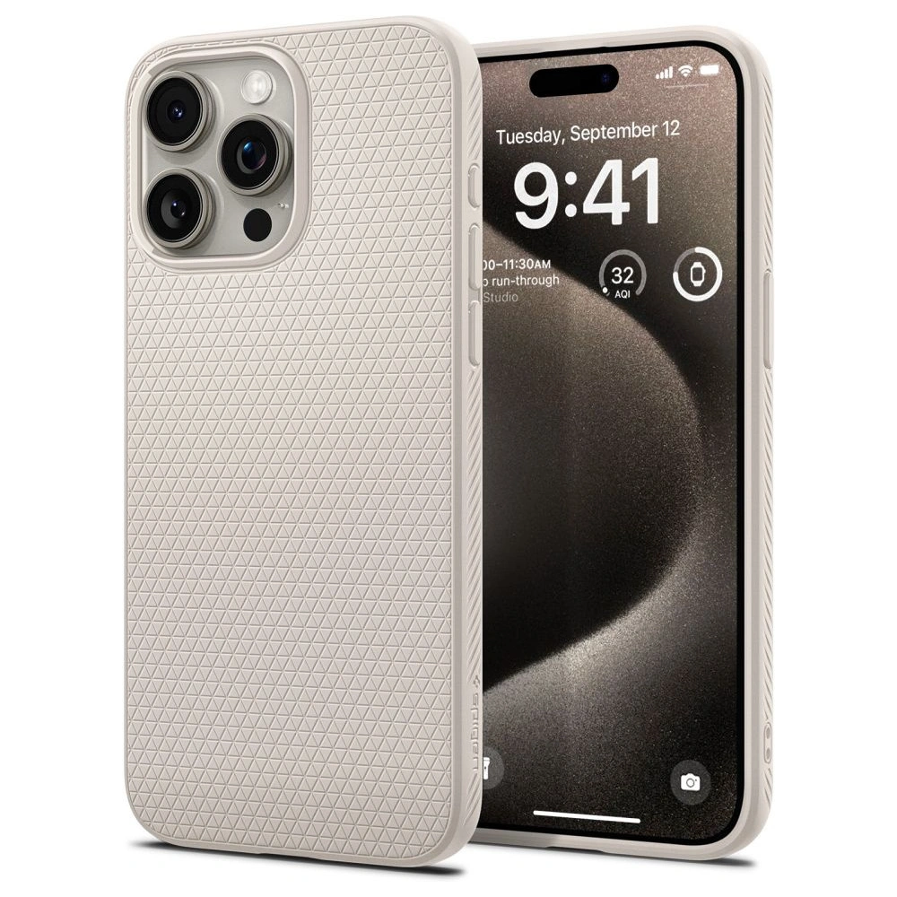 Hurtownia GSM - Etui Spigen Liquid Air Apple iPhone 15 Pro Max Titanium Natural - SPN3213 - {ean13} - Hurt