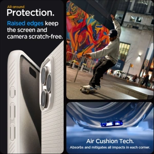 Hurtownia GSM - Etui Spigen Liquid Air Apple iPhone 15 Pro Max Natural Titanium - SPN3213 - {ean13} - Hurt