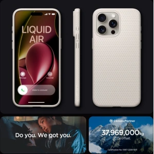Hurtownia GSM - Etui Spigen Liquid Air Apple iPhone 15 Pro Max Natural Titanium - SPN3213 - {ean13} - Hurt