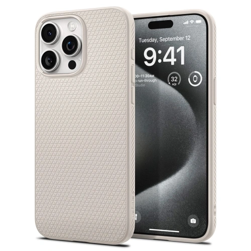 Hurtownia Spigen - 8809971221061 - SPN3214 - Etui Spigen Liquid Air Apple iPhone 15 Pro Natural Titanium - B2B homescreen