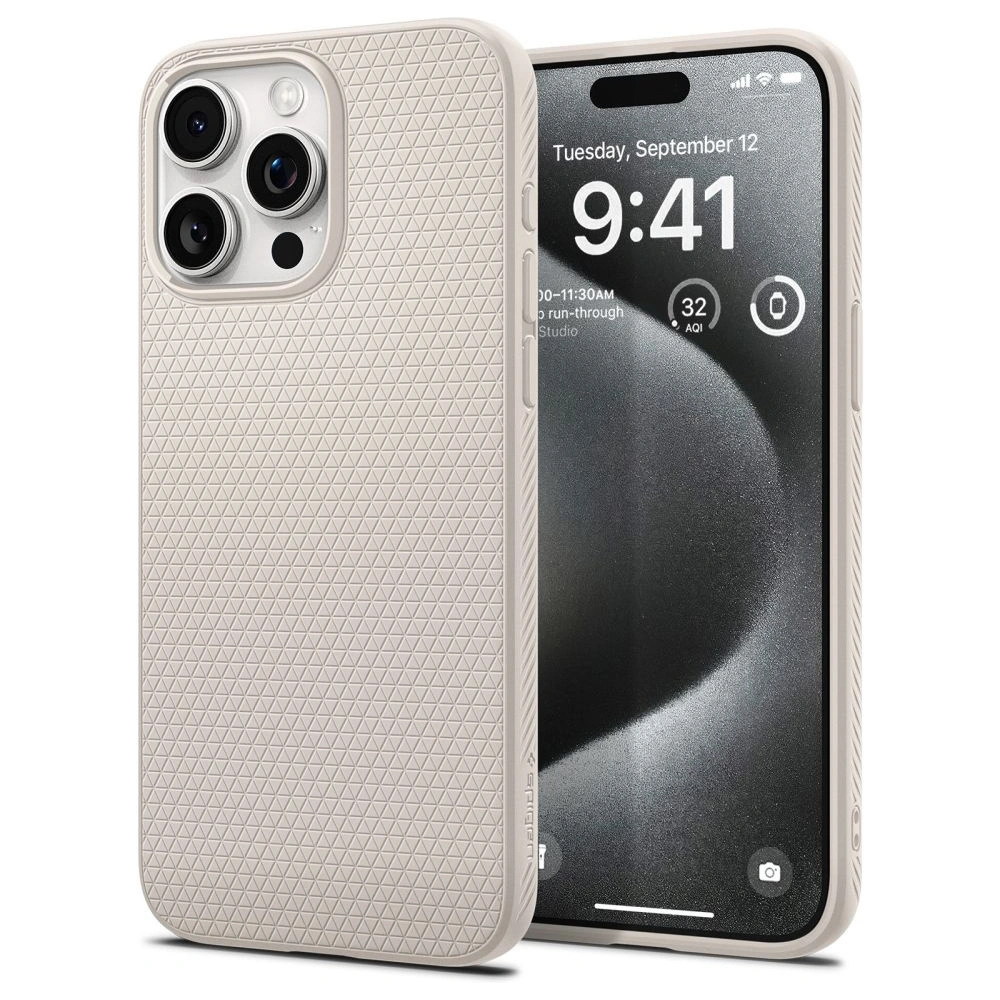 Wholesale Spigen Liquid Air Apple iPhone 15 Pro Natural Titanium - SPN3214 - {ean13} - Hurt
