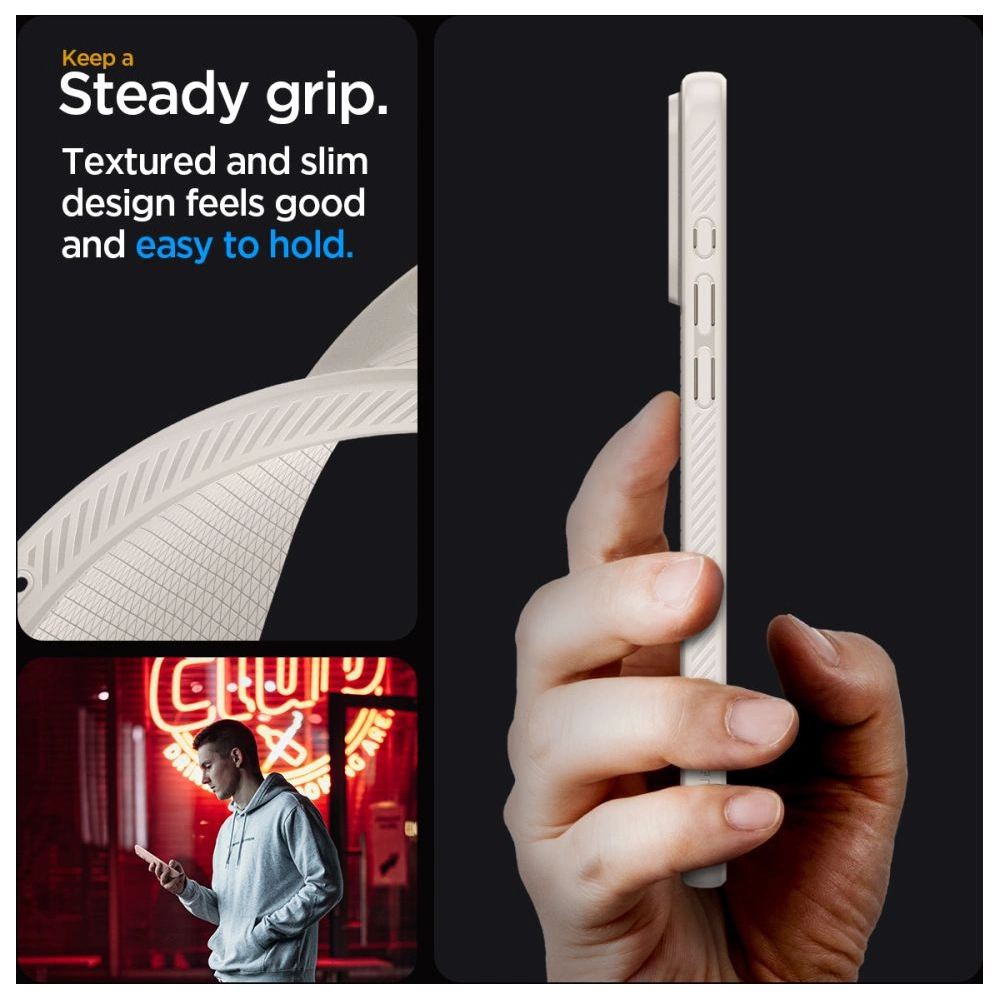 Hurtownia GSM - Etui Spigen Liquid Air Apple iPhone 15 Pro Přírodní Titan - SPN3214 - {ean13} - Hurt