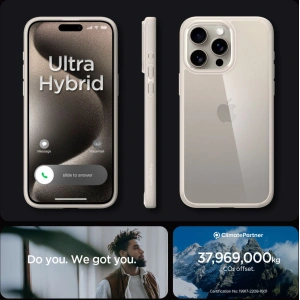 Wholesale Spigen Ultra Hybrid Apple iPhone 15 Pro Max Natural Titanium - SPN3216 - {ean13} - Hurt
