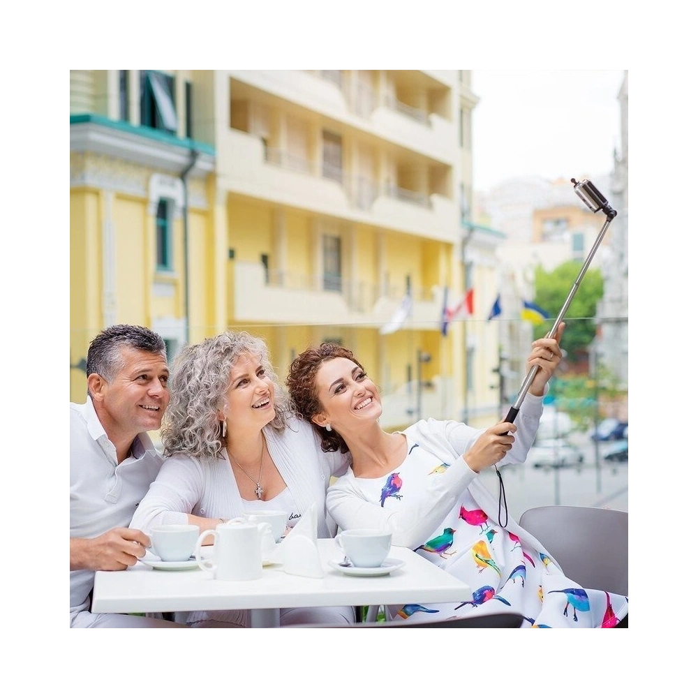 Hurtownia GSM - Selfie stick, statyw Bluetooth BlitzWolf BW-BS6 do smartfonów - BLZ164 - {ean13} - Hurt