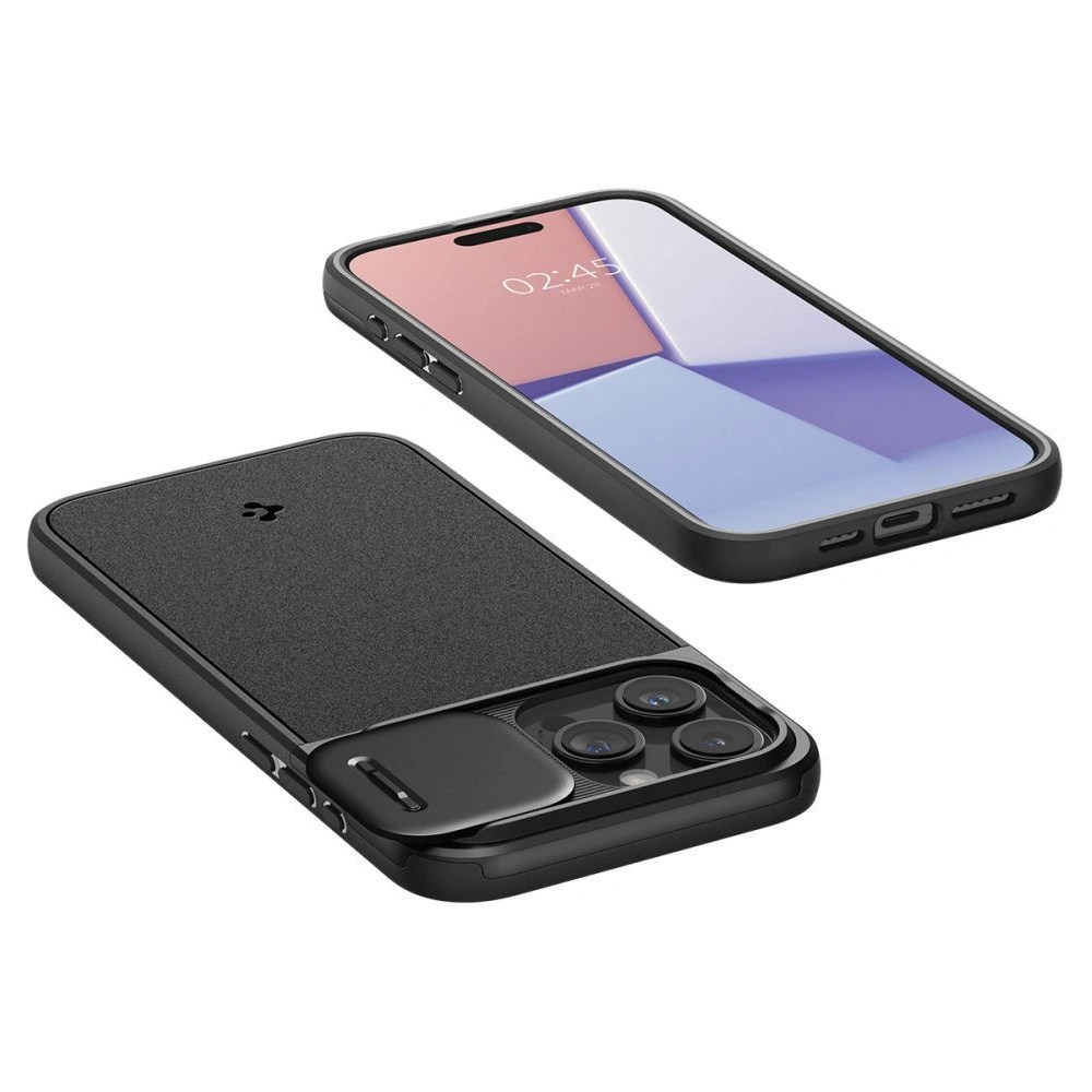 Wholesale Spigen Optik Armor Mag MagSafe Apple iPhone 15 Pro Black - SPN3217 - {ean13} - Hurt