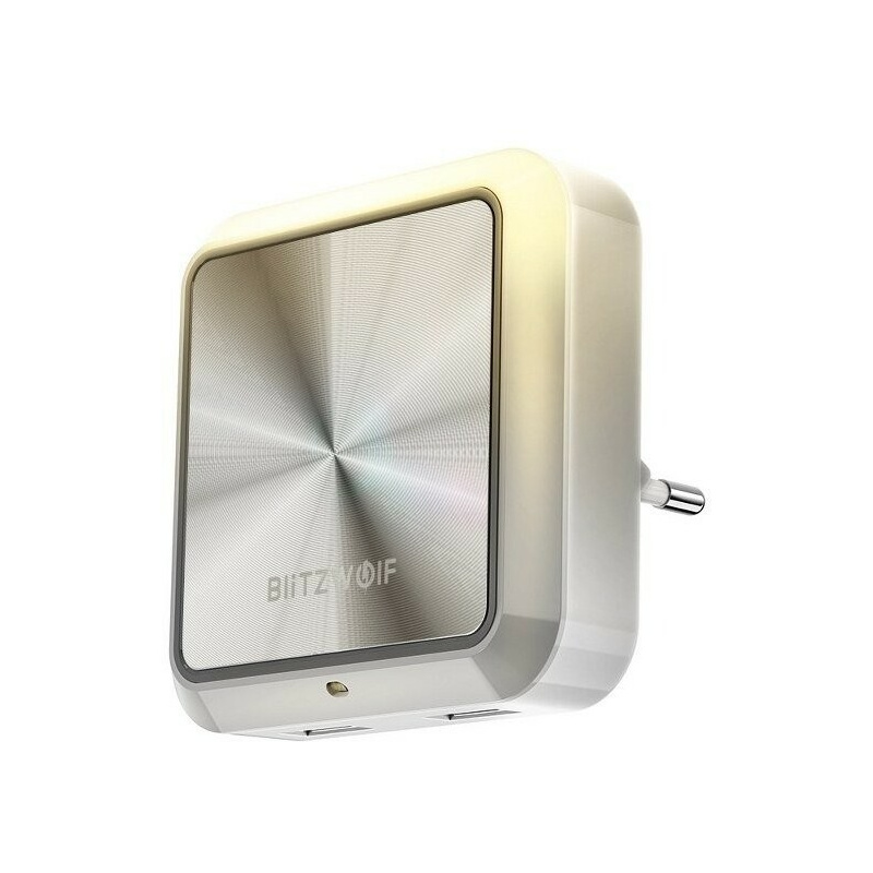 BlitzWolf Distributor - 5907489602051 - BLZ165 - BlitzWolf BW-LT14 Plug-In Dual USB Sensor Night Light 2x USB - B2B homescreen