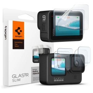 Hurtownia GSM - Edzett üveg Spigen Glas.TR Slim + Film Gopro Hero 9 / 10 / 11 / 12 Clear [2 PACK] - SPN3218 - {ean13} - Hurt