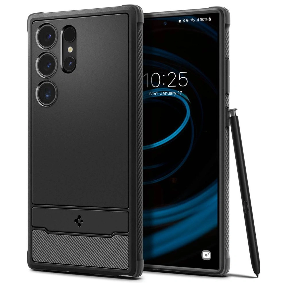 Hurtownia GSM - Etui Spigen Rugged Armor Samsung Galaxy S24 Ultra Matná černá - SPN3219 - {ean13} - Hurt