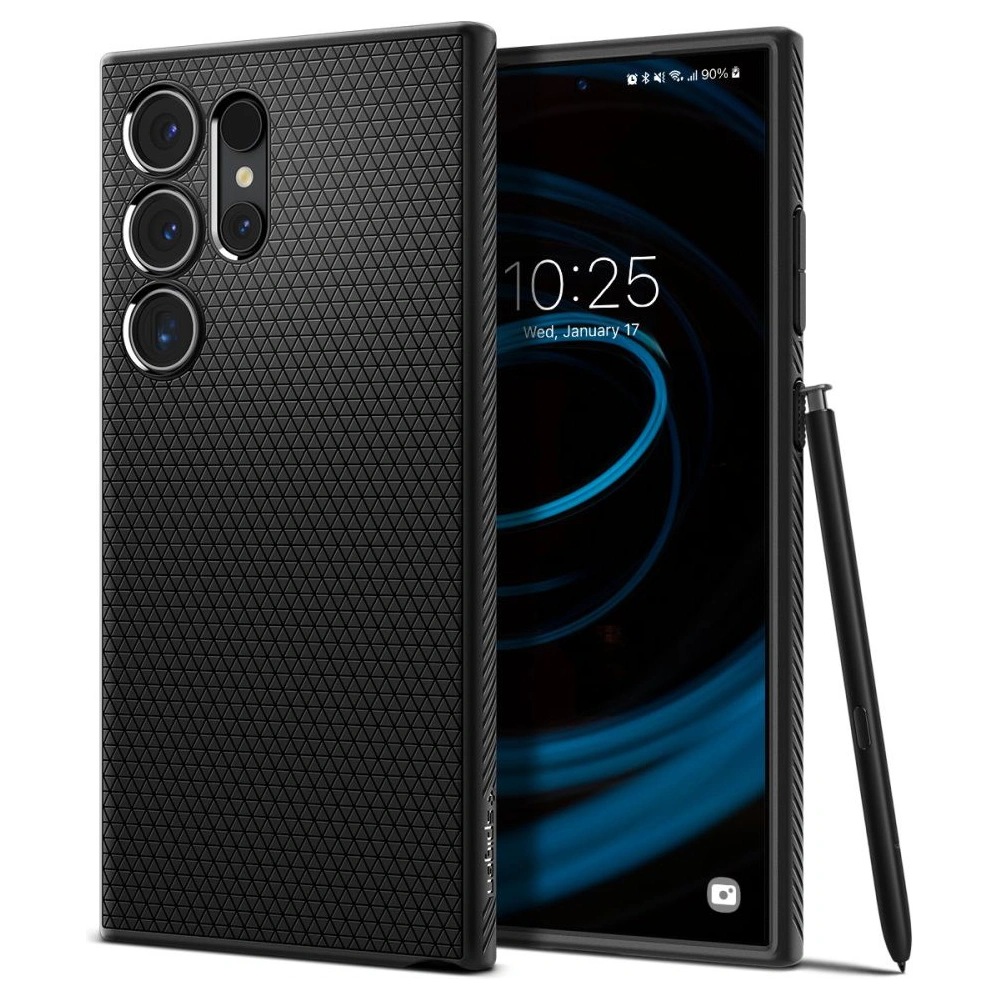 Hurtownia GSM - Etui Spigen Liquid Air Samsung Galaxy S24 Ultra Matná černá - SPN3220 - {ean13} - Hurt