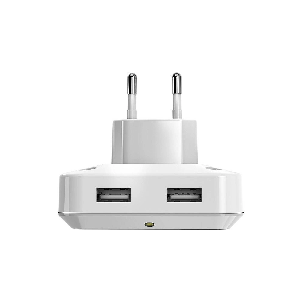 Hurtownia GSM - Lampka nocna z czujnikiem zmierzchu BlitzWolf BW-LT14 do kontaktu, 2x USB - BLZ165 - {ean13} - Hurt