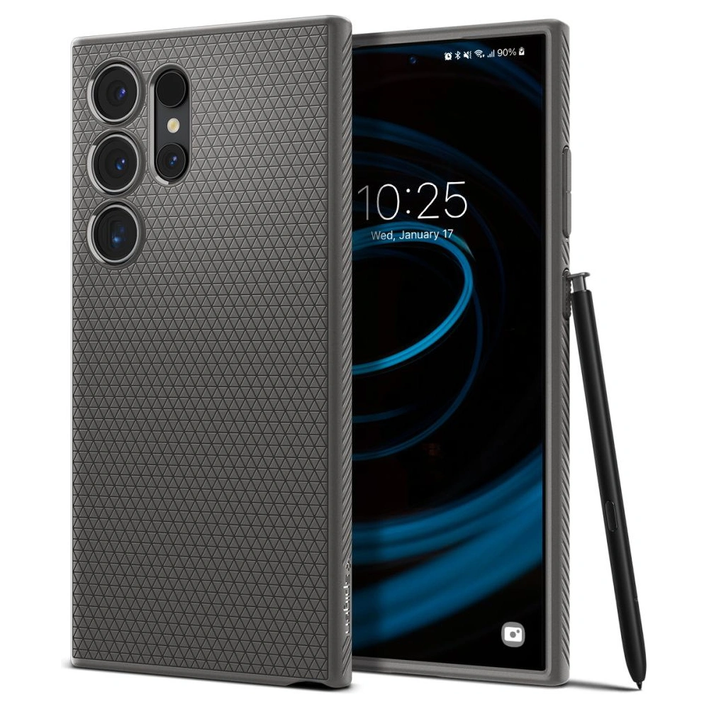 Hurtownia GSM - Etui Spigen Liquid Air Samsung Galaxy S24 Ultra Mramorově šedé - SPN3221 - {ean13} - Hurt