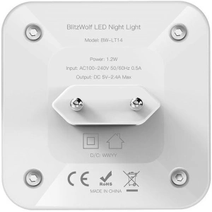 Hurtownia GSM - Nachtlampe mit Dämmerungssensor BlitzWolf BW-LT14 für die Steckdose, 2x USB - BLZ165 - {ean13} - Hurt
