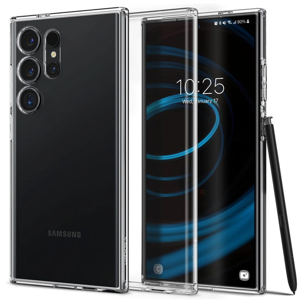 Hurtownia GSM - Etui Spigen Liquid Crystal Samsung Galaxy S24 Ultra Crystal Clear - SPN3222 - {ean13} - Hurt