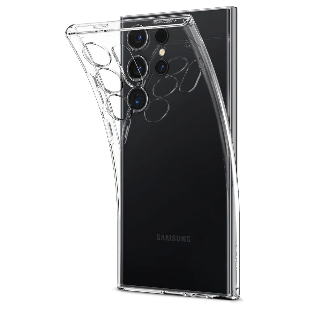 Hurtownia GSM - Etui Spigen Liquid Crystal Samsung Galaxy S24 Ultra Crystal Clear - SPN3222 - {ean13} - Hurt