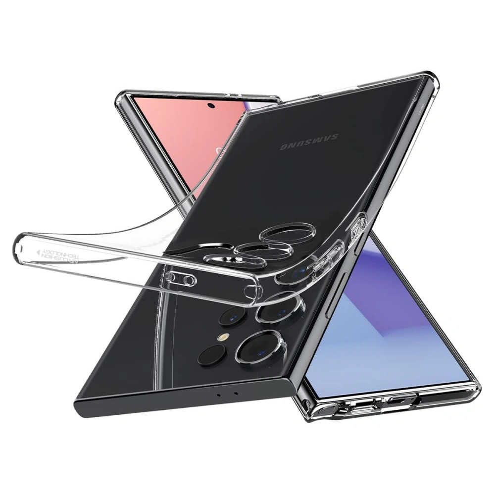 Hurtownia GSM - Etui Spigen Liquid Crystal Samsung Galaxy S24 Ultra Crystal Clear - SPN3222 - {ean13} - Hurt