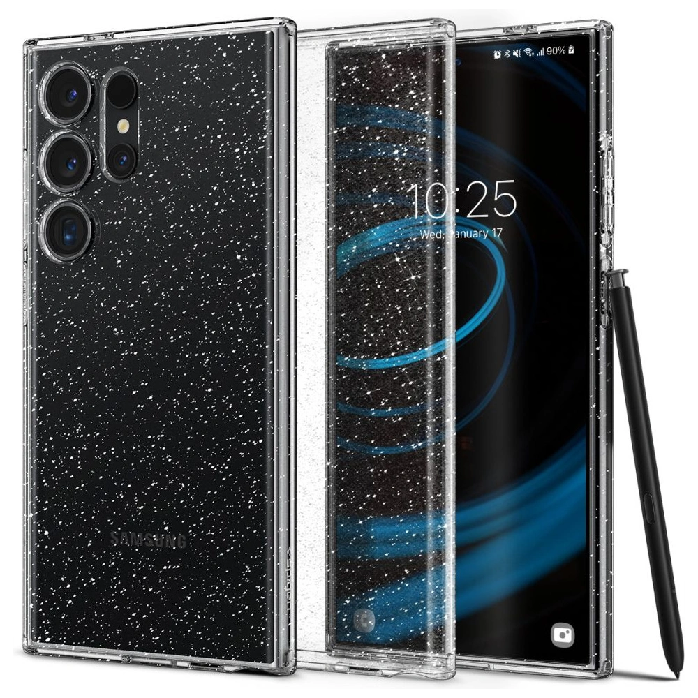 Hurtownia GSM - Etui Spigen Liquid Crystal Samsung Galaxy S24 Ultra Glitter Crystal - SPN3224 - {ean13} - Hurt