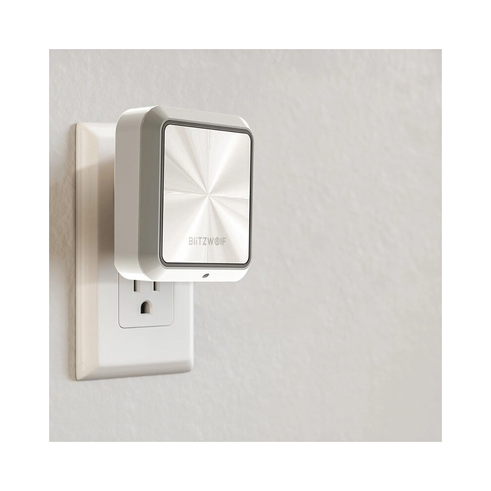 Hurtownia GSM - Lampka nocna z czujnikiem zmierzchu BlitzWolf BW-LT14 do kontaktu, 2x USB - BLZ165 - {ean13} - Hurt