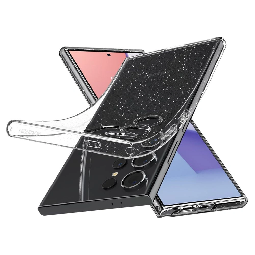 Hurtownia GSM - Etui Spigen Liquid Crystal Samsung Galaxy S24 Ultra Glitter Crystal - SPN3224 - {ean13} - Hurt