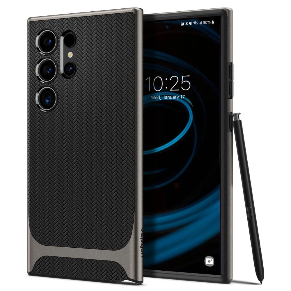 Hurtownia GSM - Case Spigen Neo Hybrid Samsung Galaxy S24 Ultra Gunmetal - SPN3225 - {ean13} - Hurt