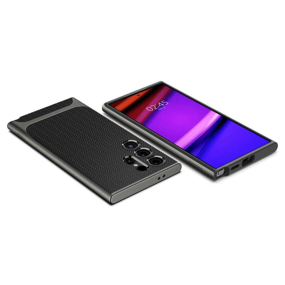 Hurtownia GSM - Etui Spigen Neo Hybrid Samsung Galaxy S24 Ultra Gunmetal - SPN3225 - {ean13} - Hurt